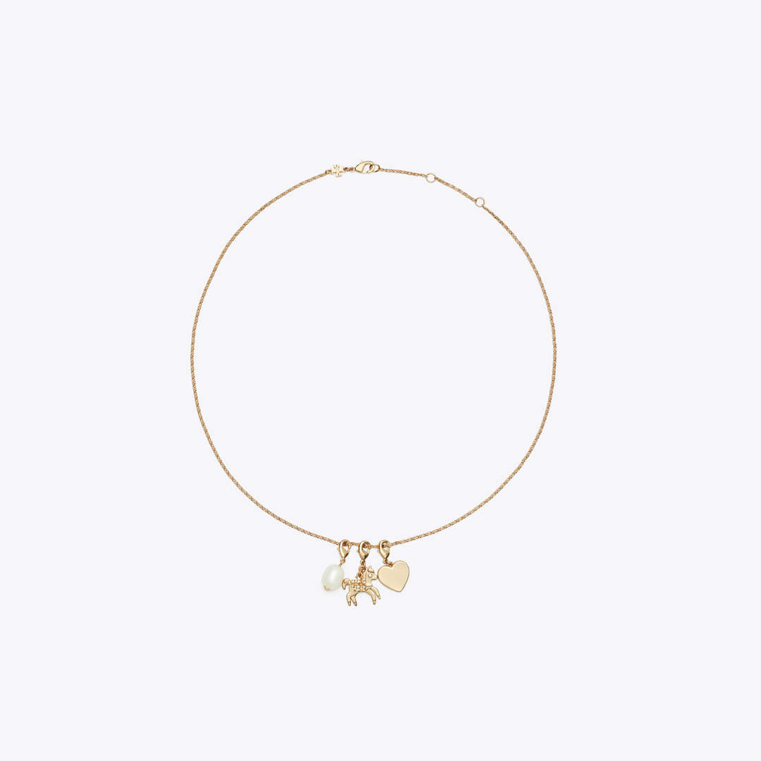 Curiosity Horse Charm Pendant by Tory Burch