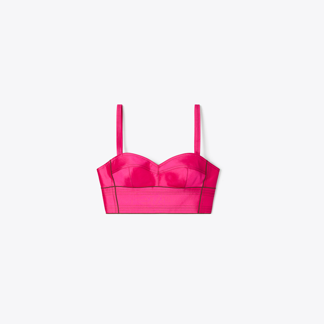Silk Bra Top by Tory Burch