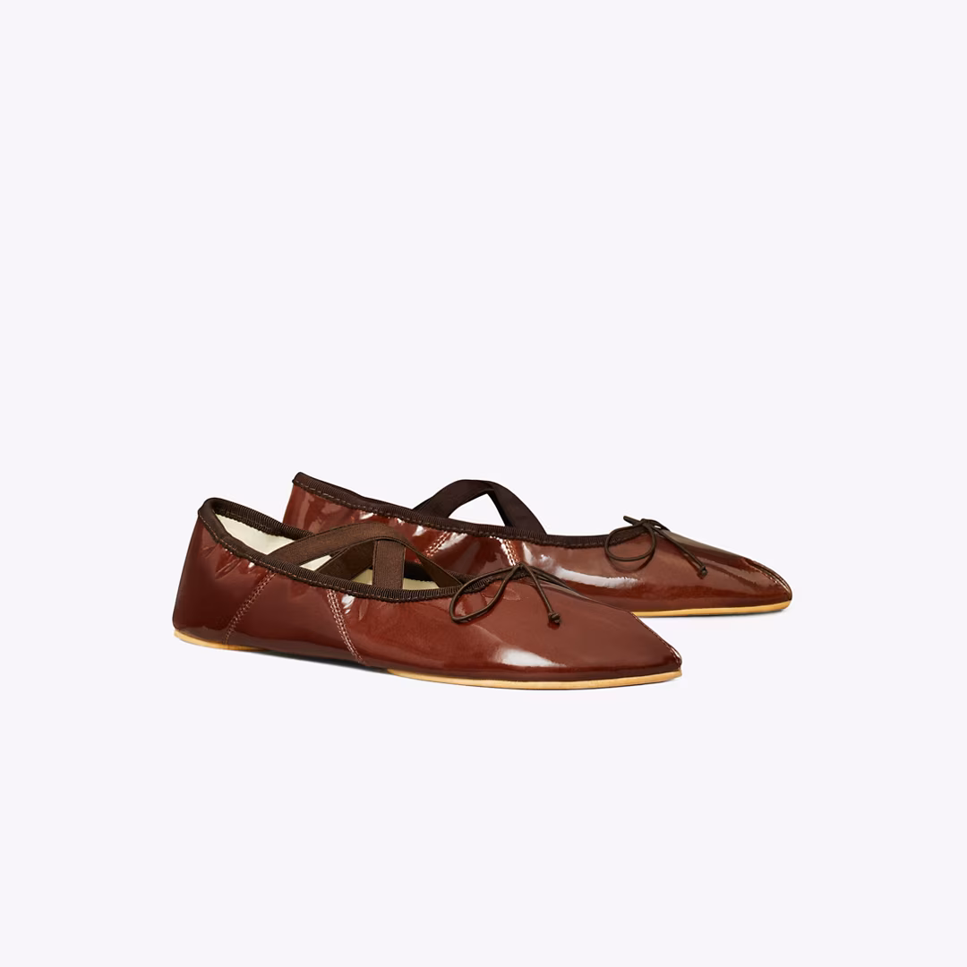 Peep-Toe Mary Jane Ballet