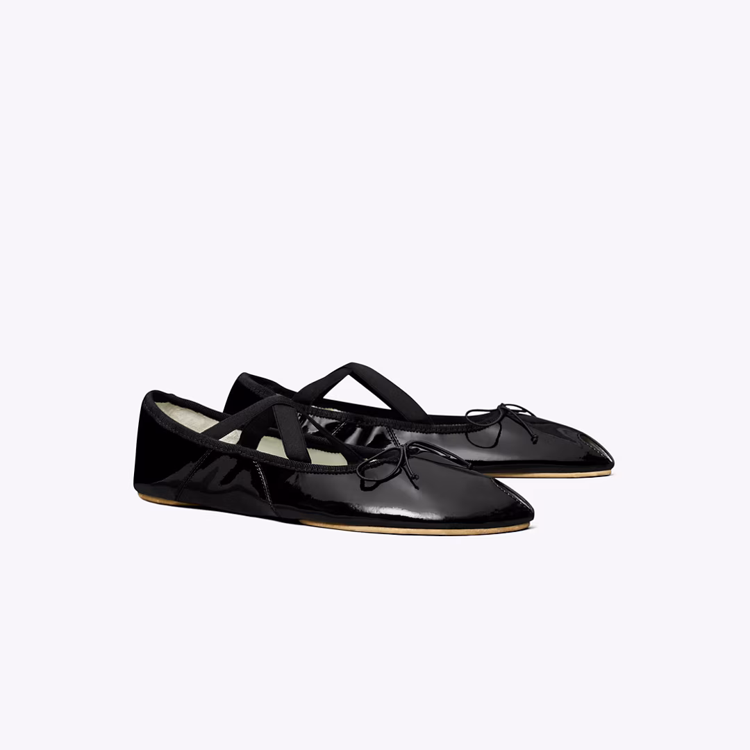 Peep-Toe Mary Jane Ballet