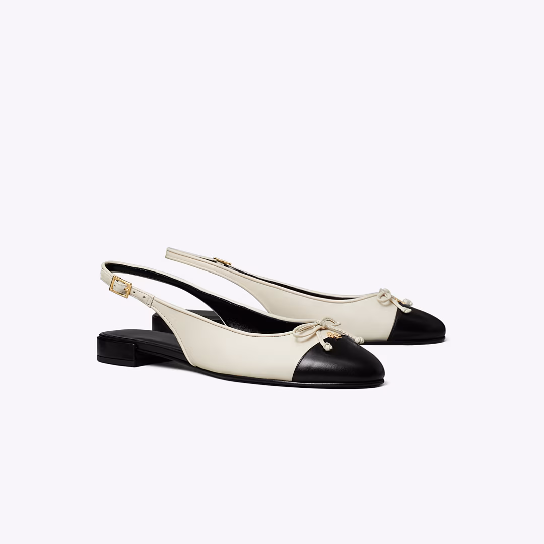 Cap-Toe Slingback