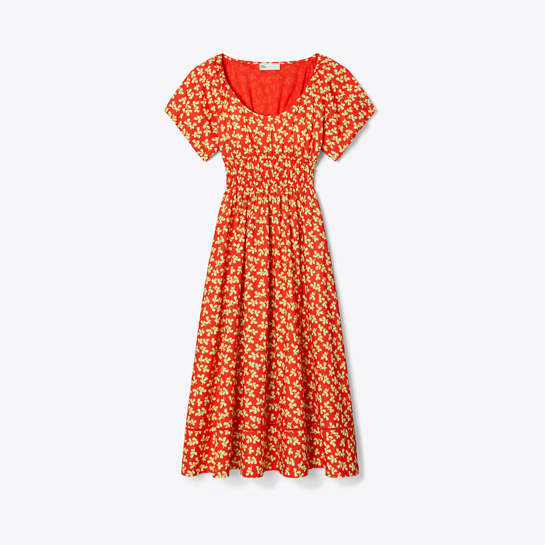 Scoop-Neck Dress