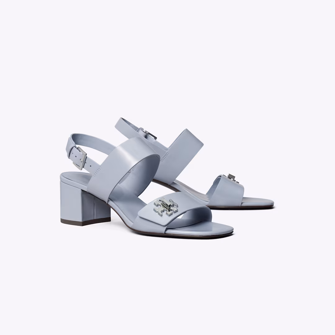 Turnlock Heeled Sandal