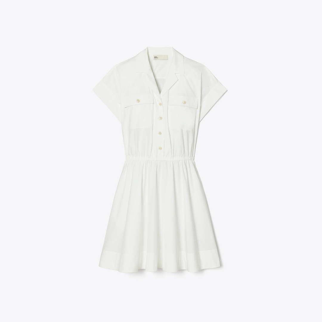 Cotton Poplin Shirtdress
