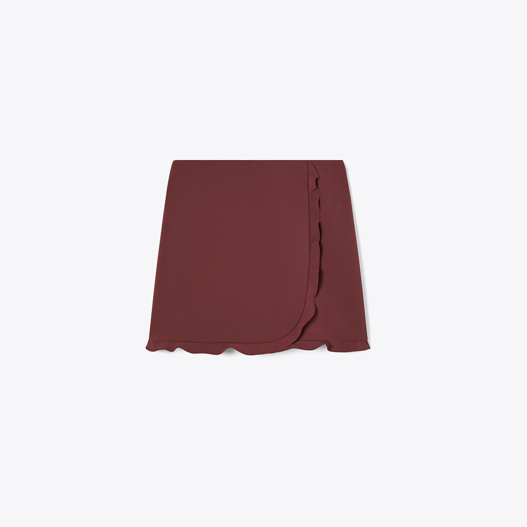 Ruffle Stretch Golf Skirt