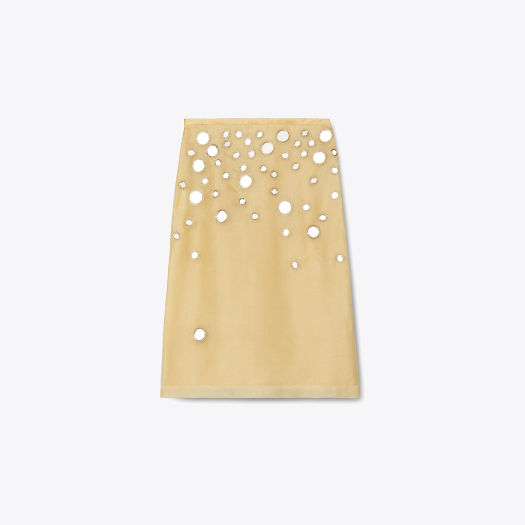 Embellished Mirror Skirt