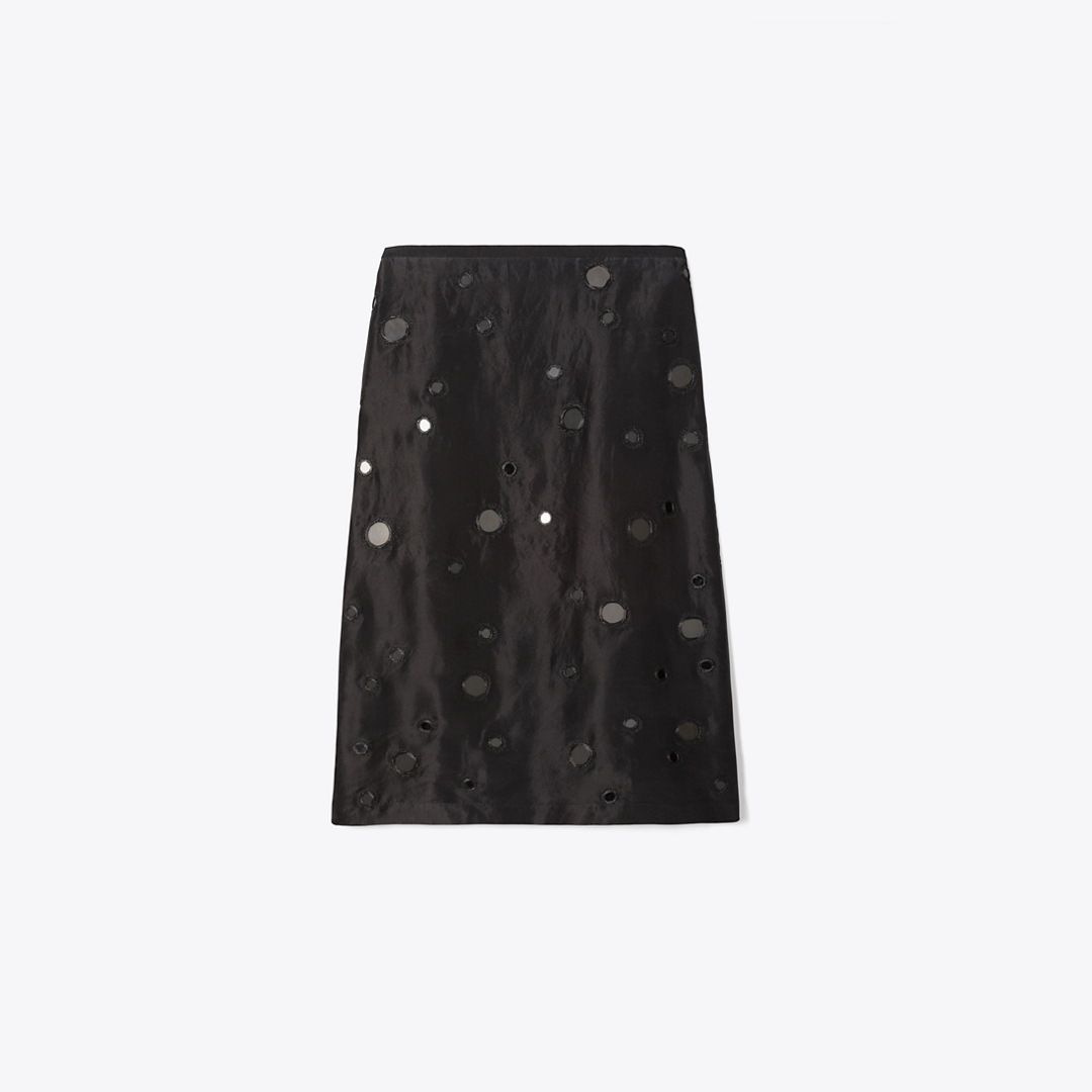 Embellished Mirror Skirt