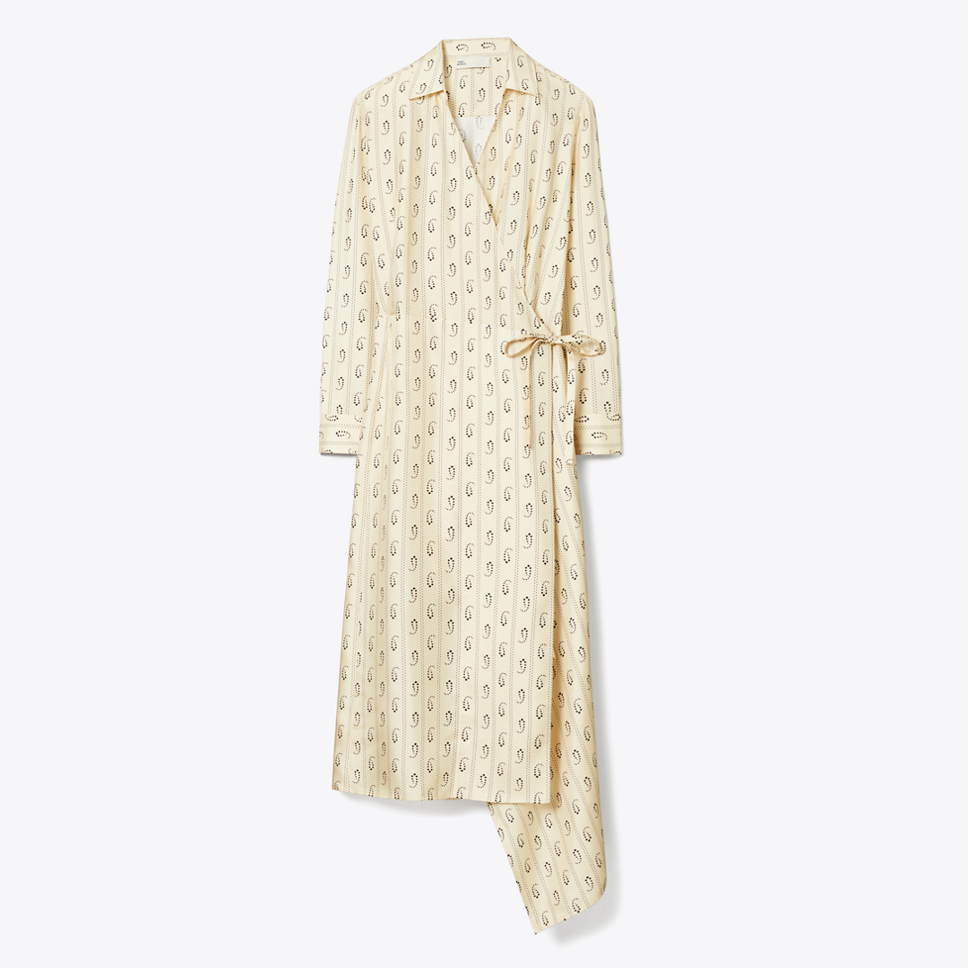 Silk Wrap Dress