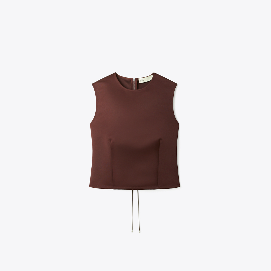 Satin Shell Top