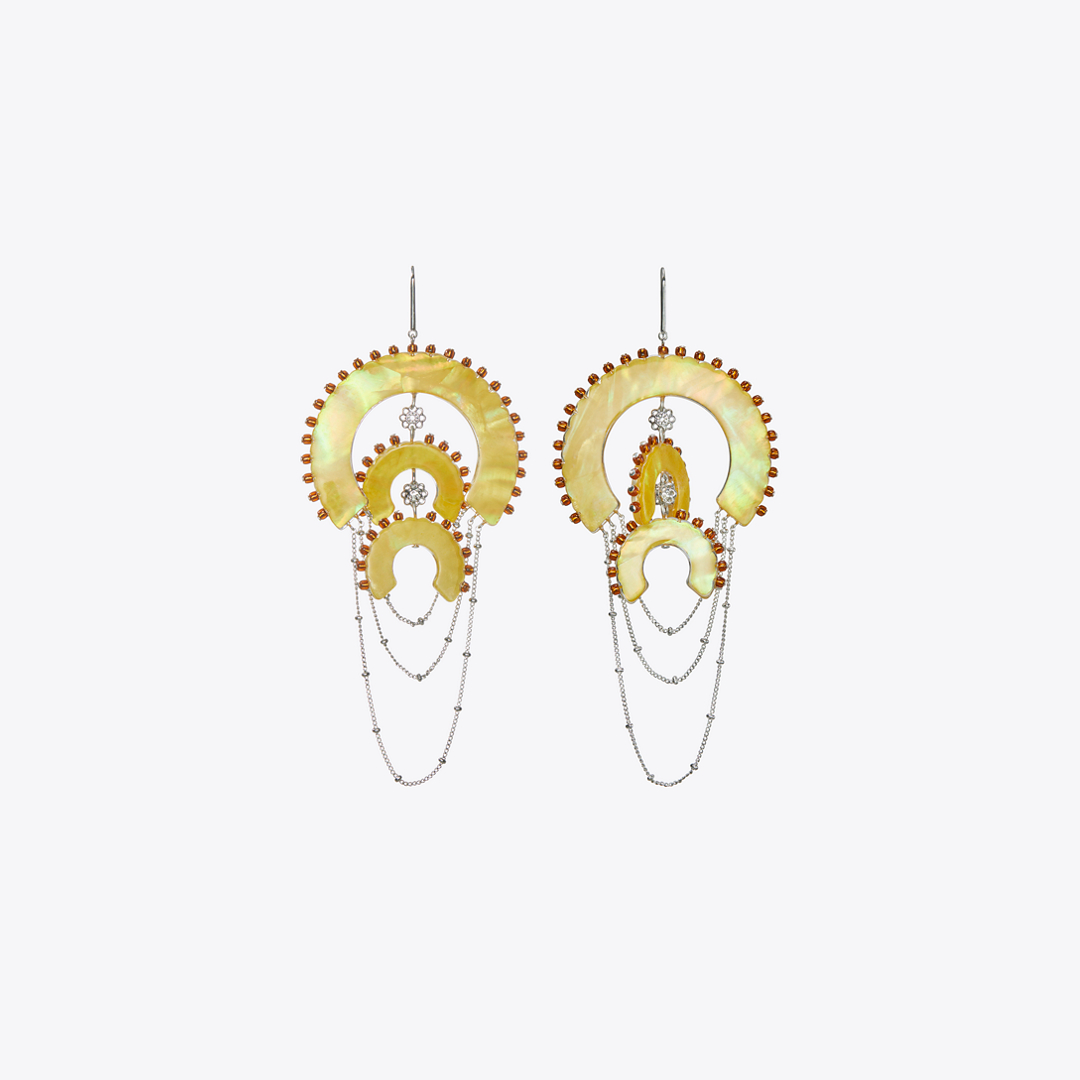 Curiosity Chandelier Earrings by Tory Burch