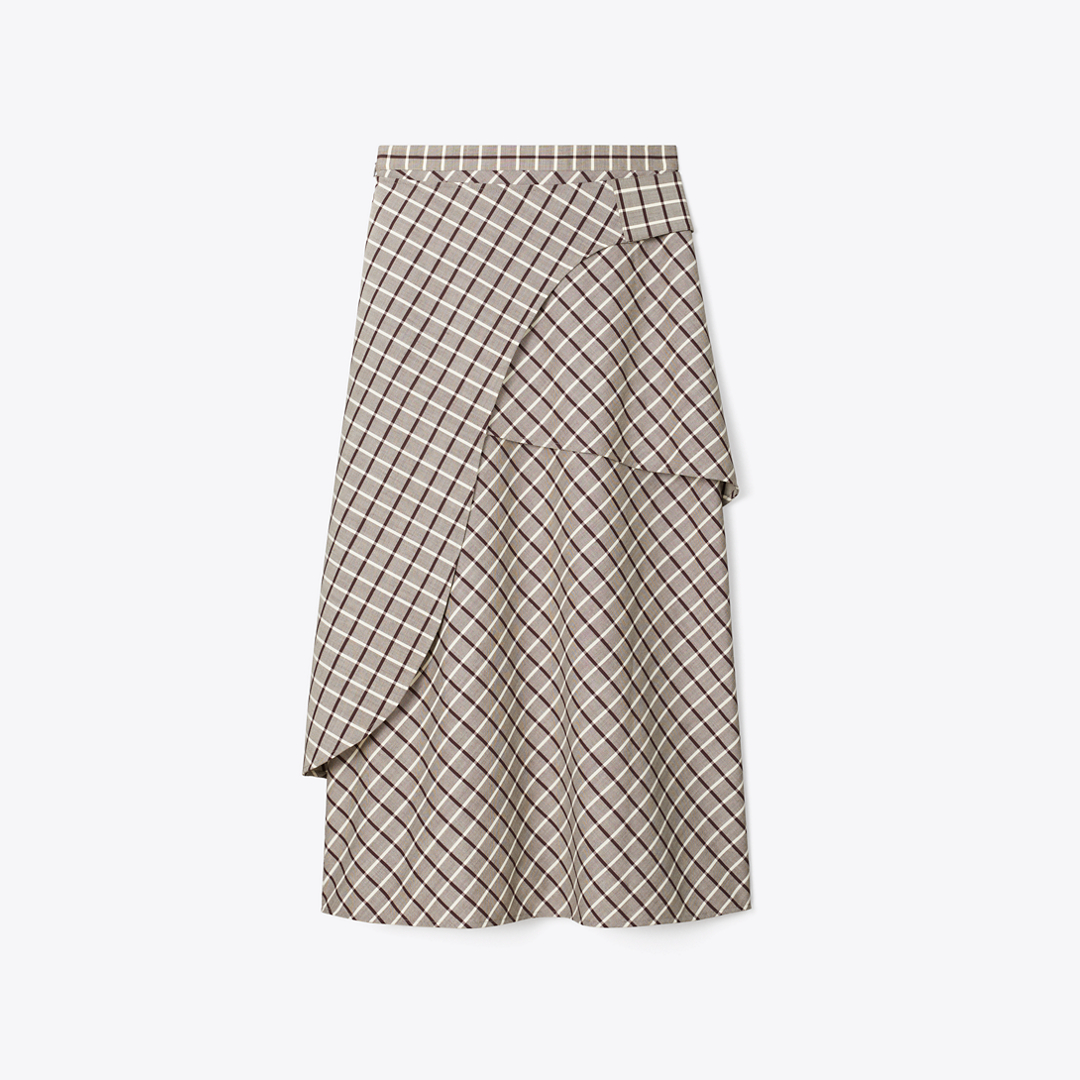 Wool Wrap Skirt