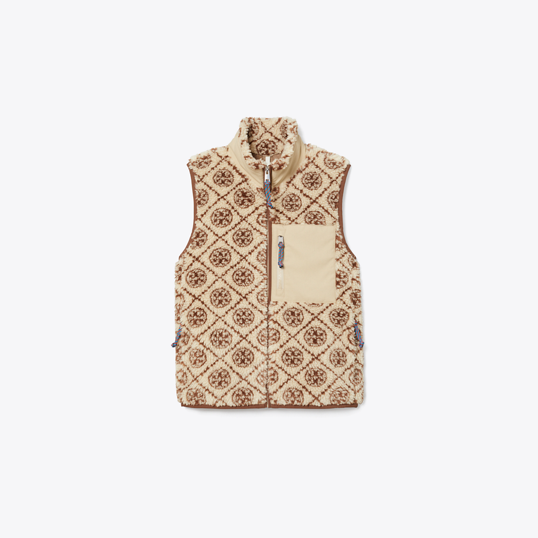 T Monogram Fleece Vest
