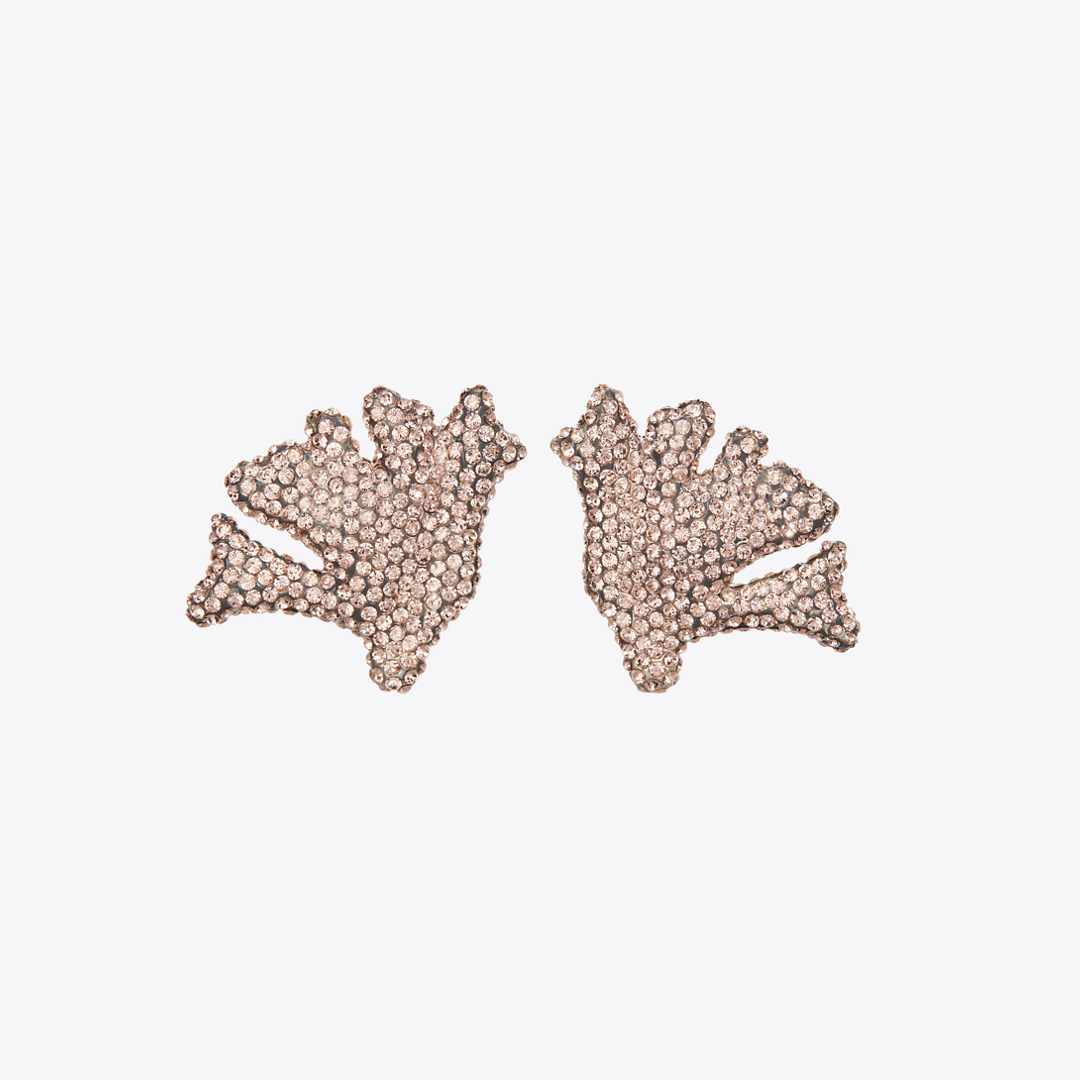 Curiosity Coral Earrings