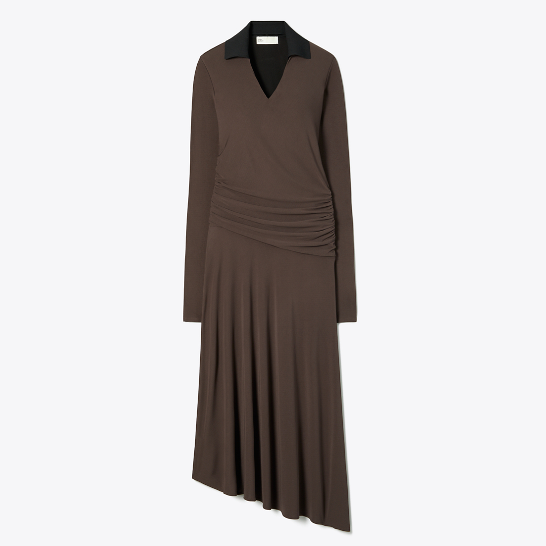 Jersey Collared Dress