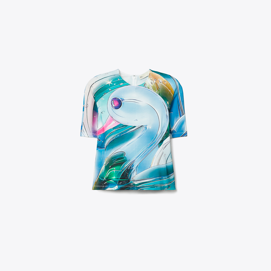Printed Cotton T-Shirt