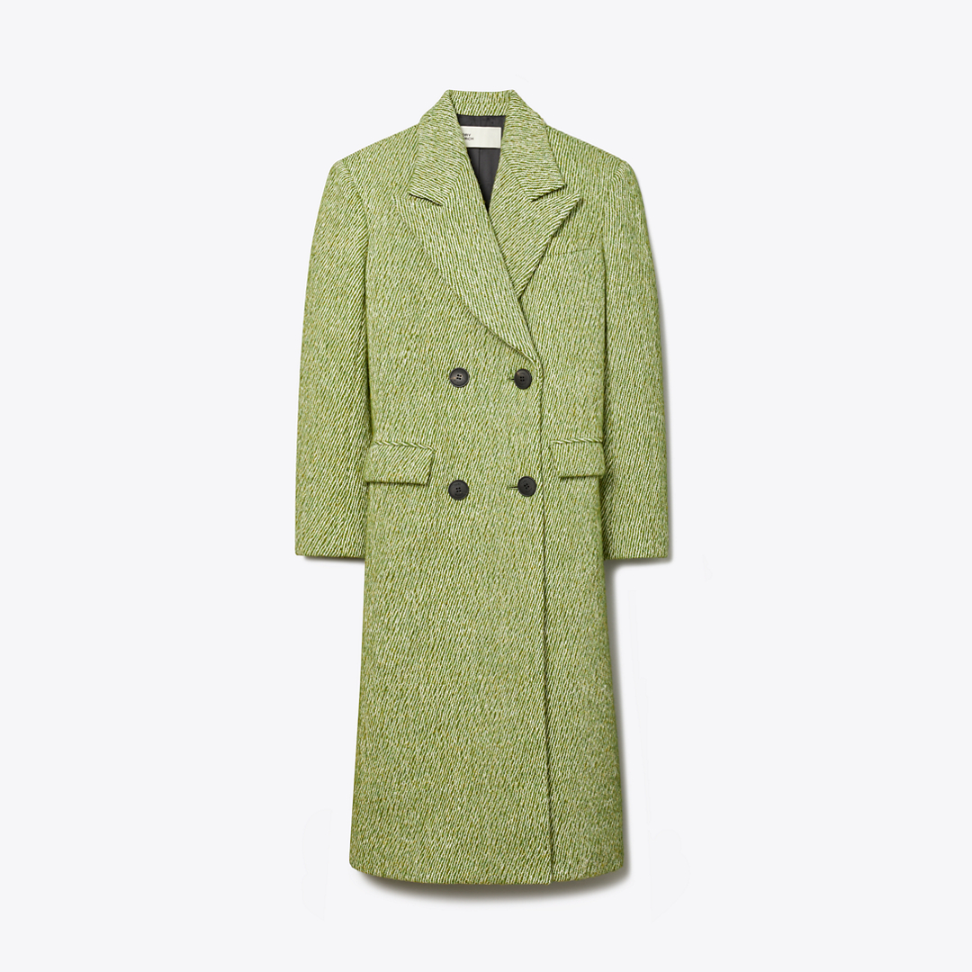 Oversized Twill Coat