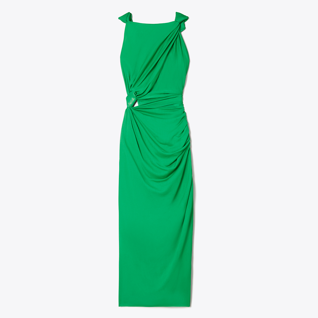 Viscose Knot Dress