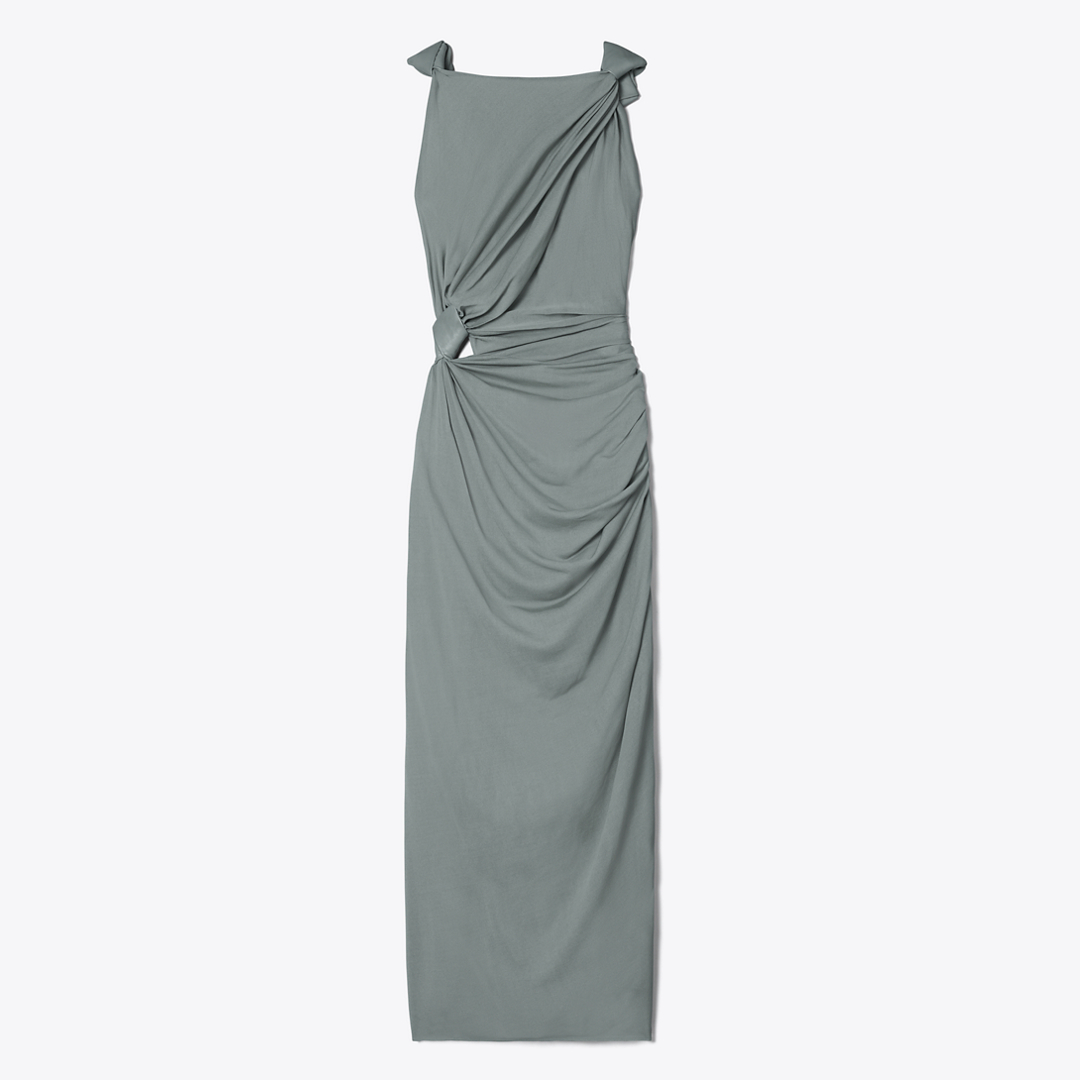 Viscose Knot Dress