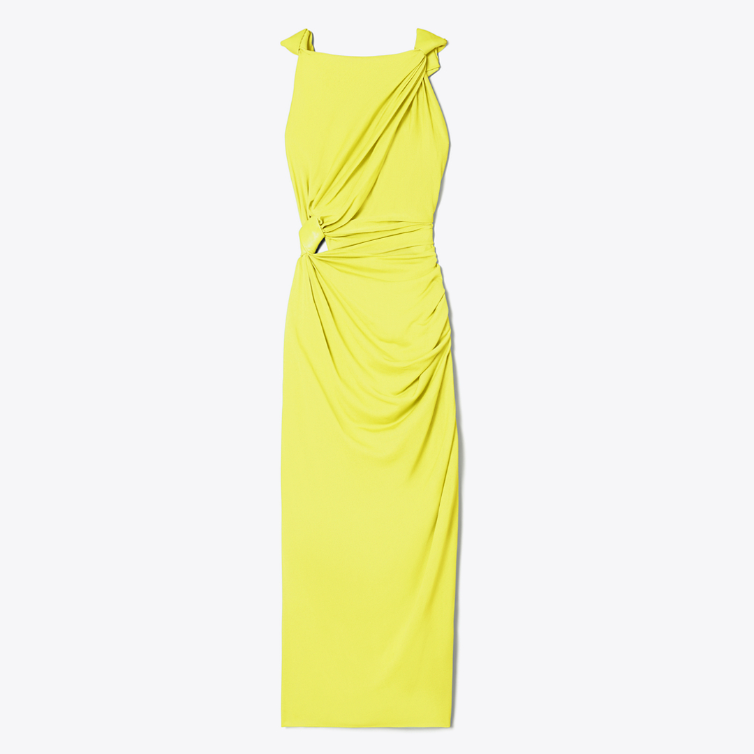 Viscose Knot Dress