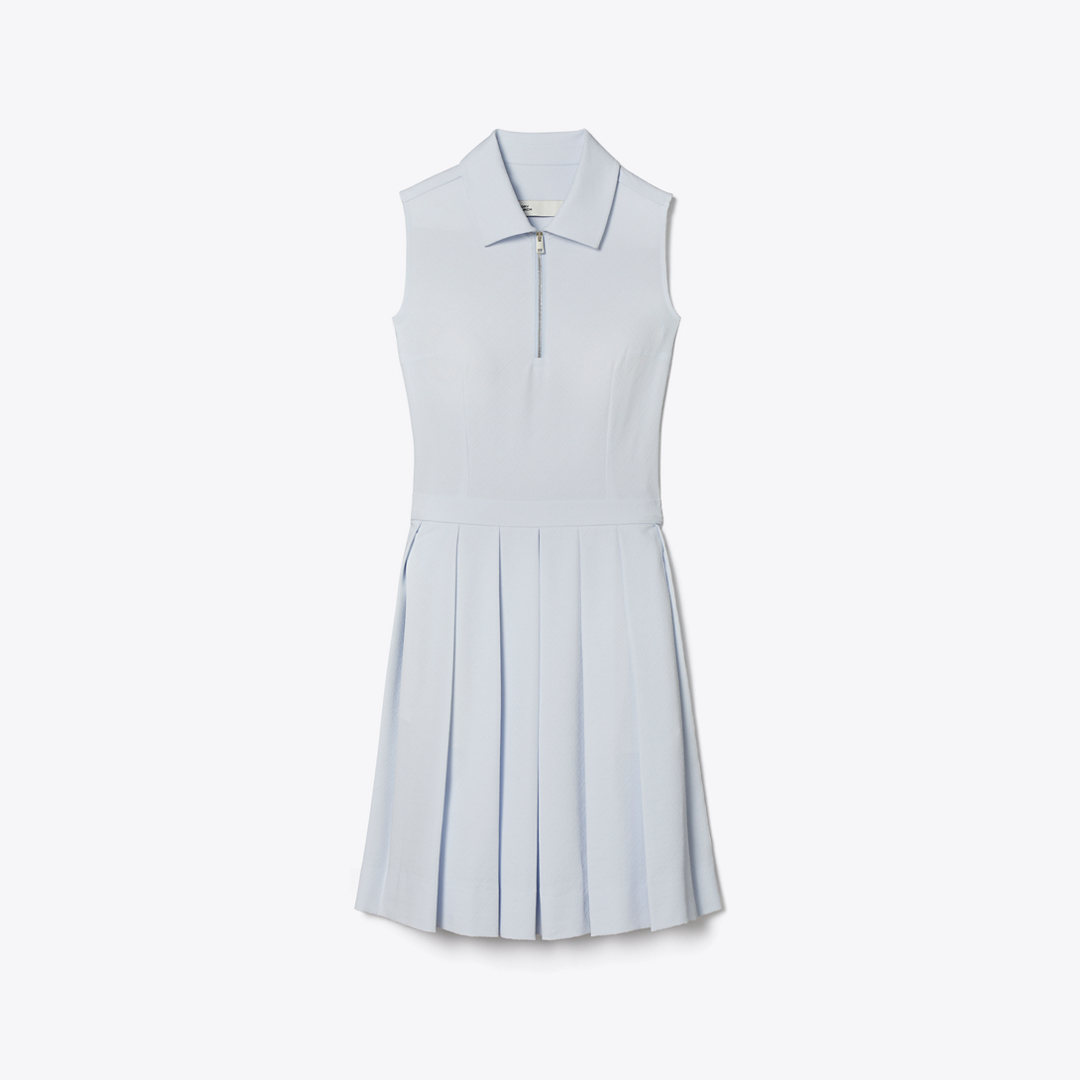 Tory Burch T Monogram Jacquard Pleated Golf Dress by Tory Sport
