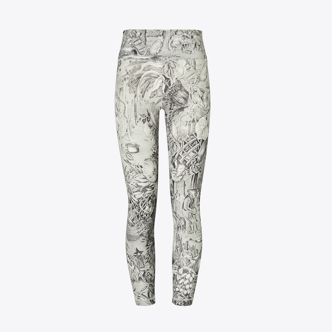 Tory Burch Weightless Printed 7/8 Legging