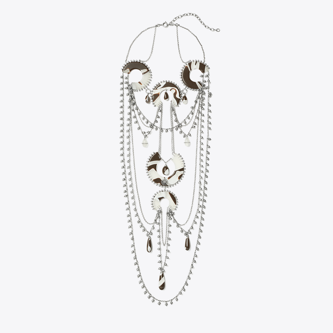 Bead And Resin Necklace by Tory Burch