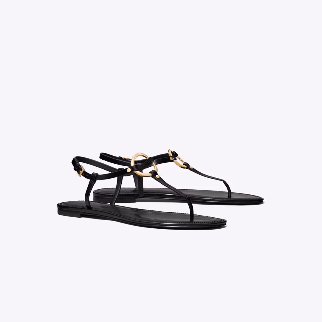 Ring T-Strap Sandal