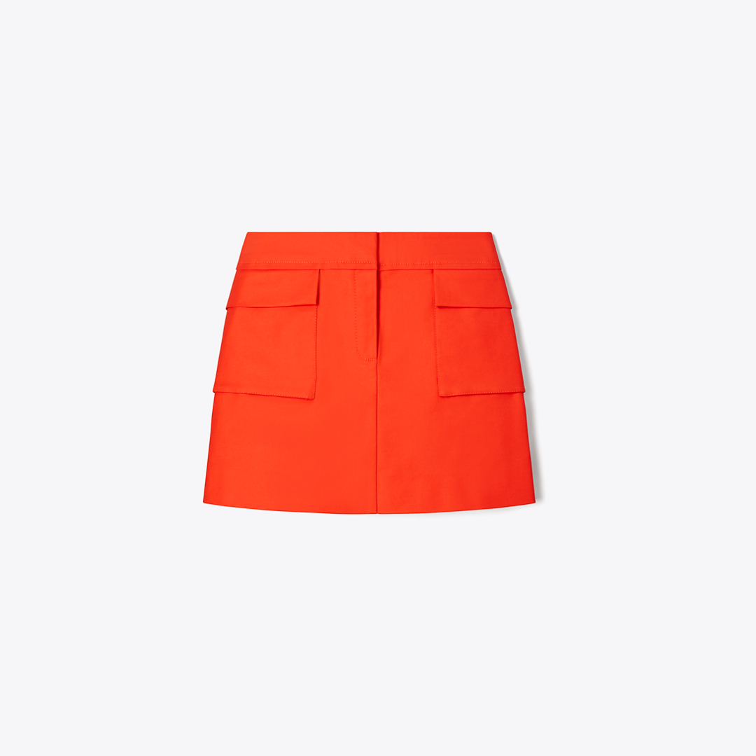 Cotton Mini Skirt