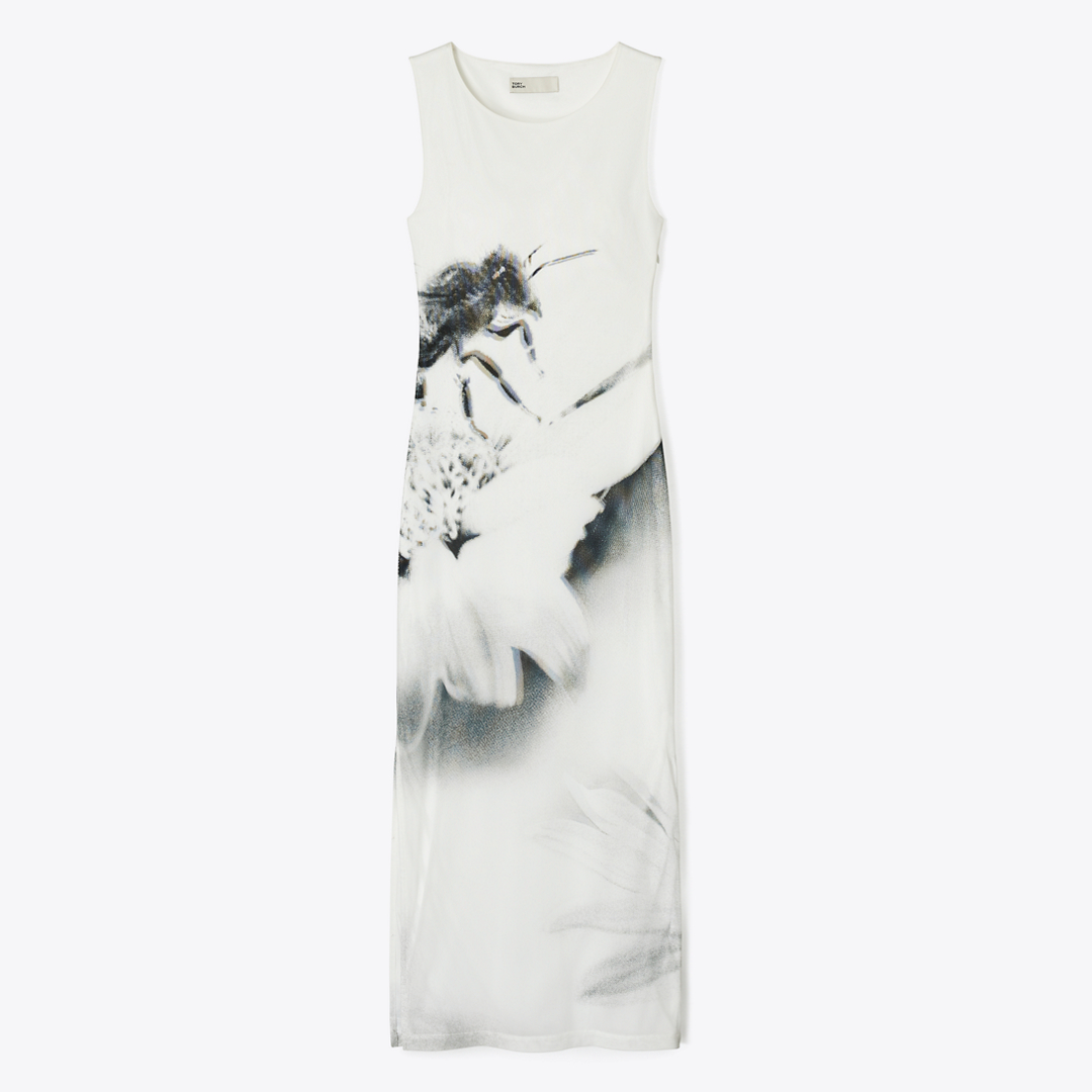 Tory Burch Mesh Tank Dress