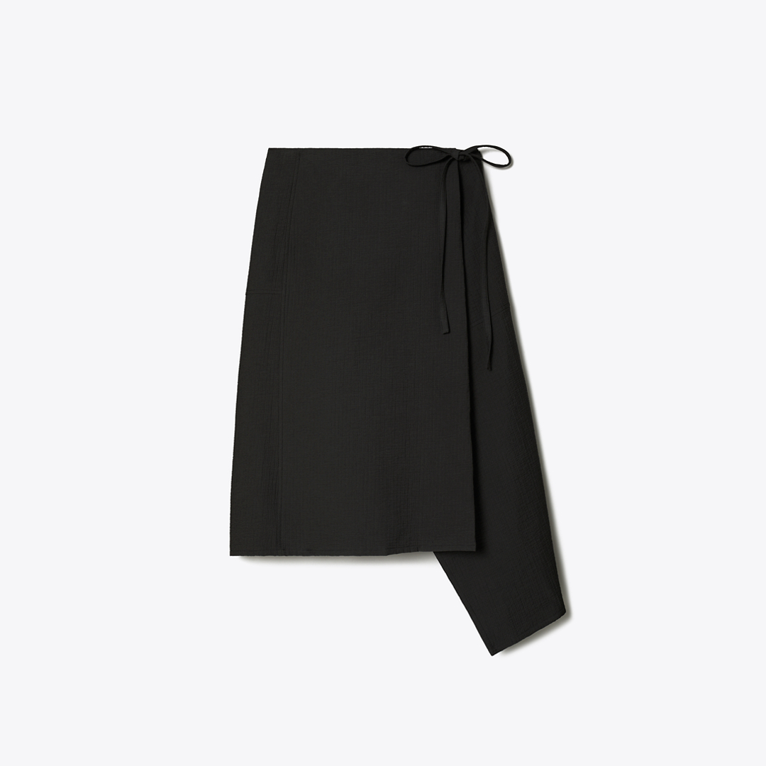 Cotton Wrap Skirt