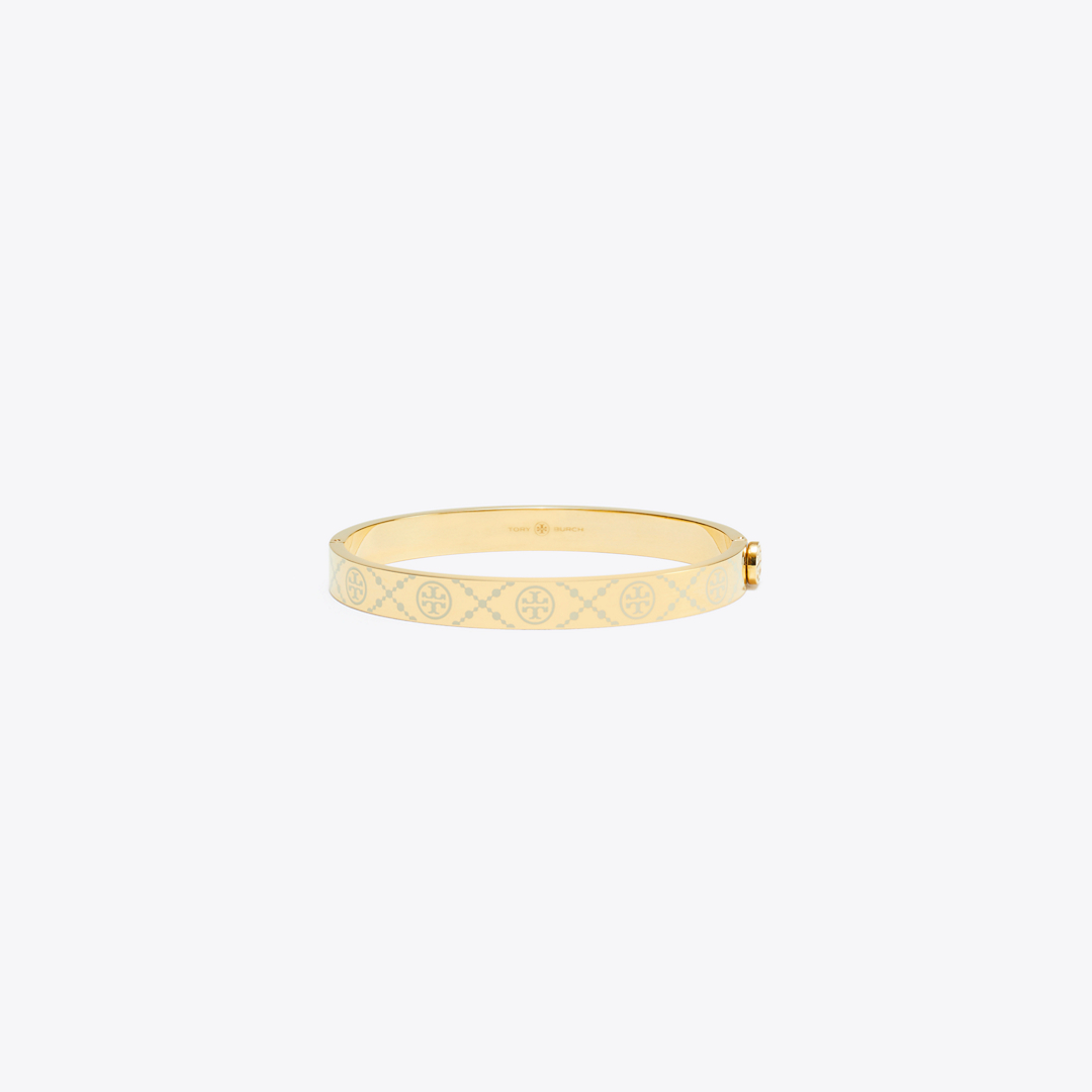 Icon T Monogram Hinge Bracelet