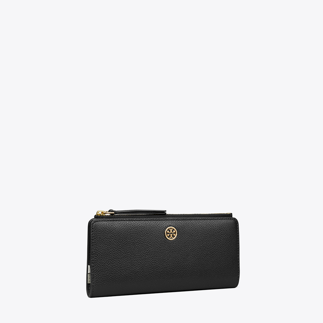 Robinson Pebbled Zip Slim Wallet