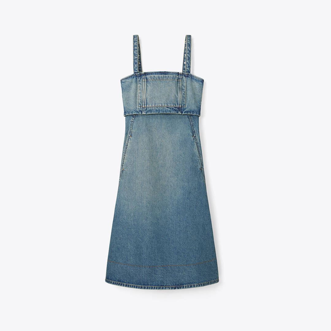Cotton Denim Dress