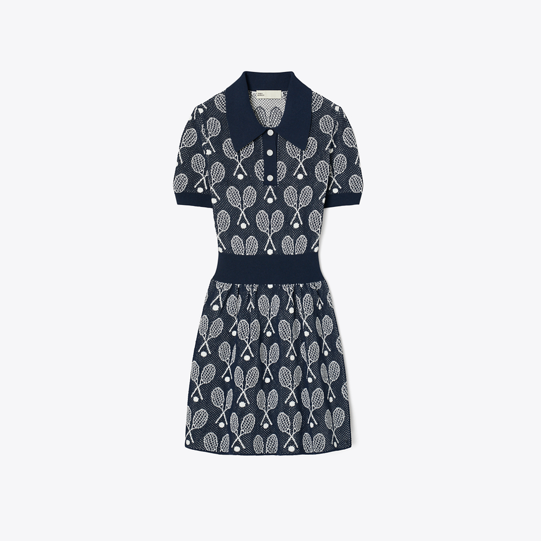 Tory Burch Racquet Mesh Dress