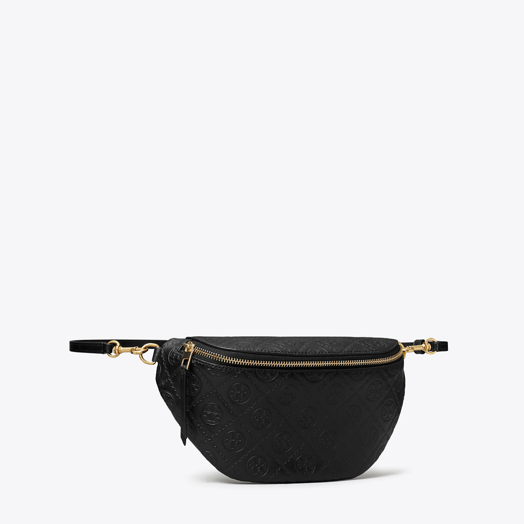 T Monogram Leather Belt Bag by Tory Burch