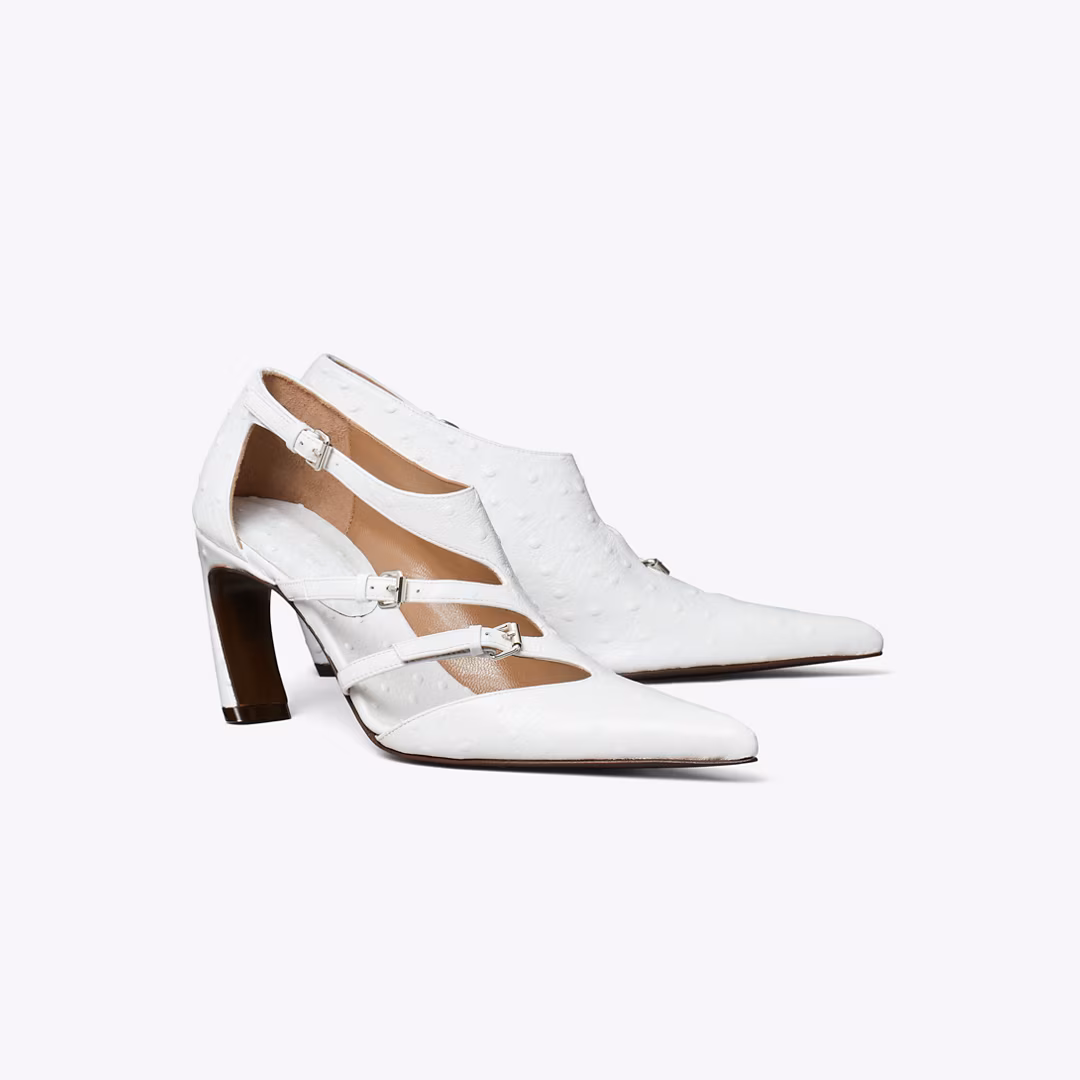 Multi-Buckle Pump by Tory Burch