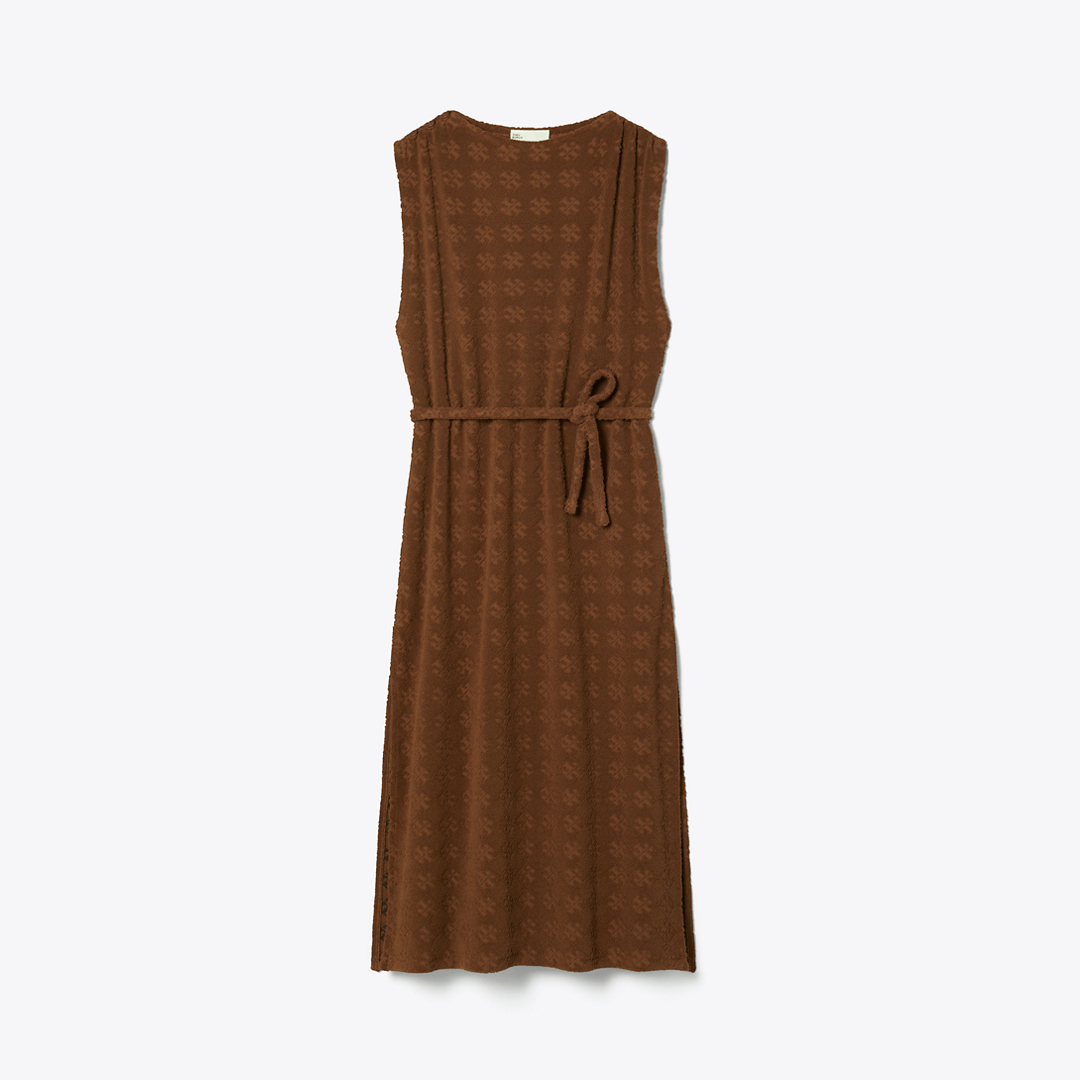 Terry Jacquard Maxi Dress by Tory Burch