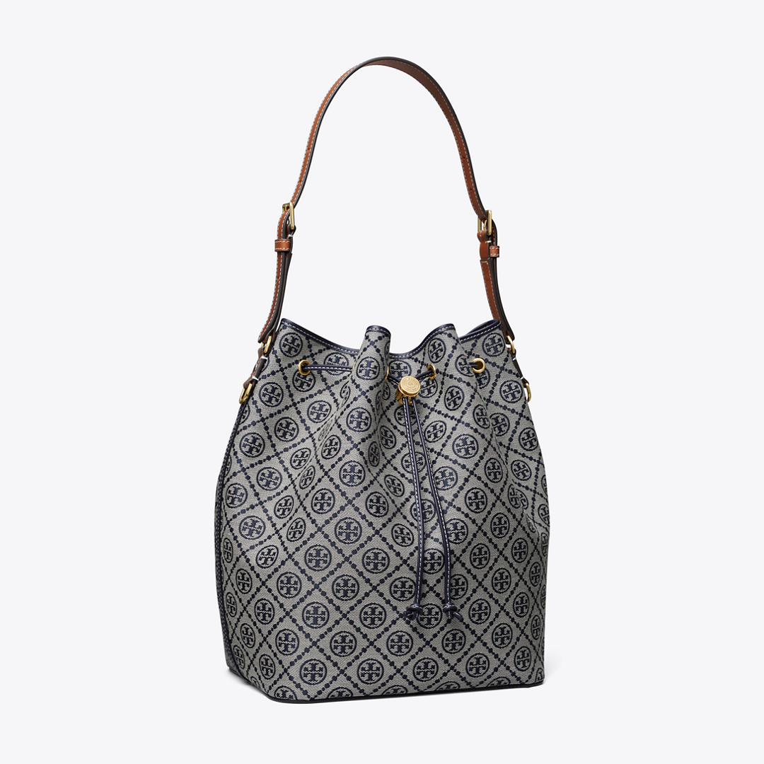 T Monogram Oversized Bucket Bag