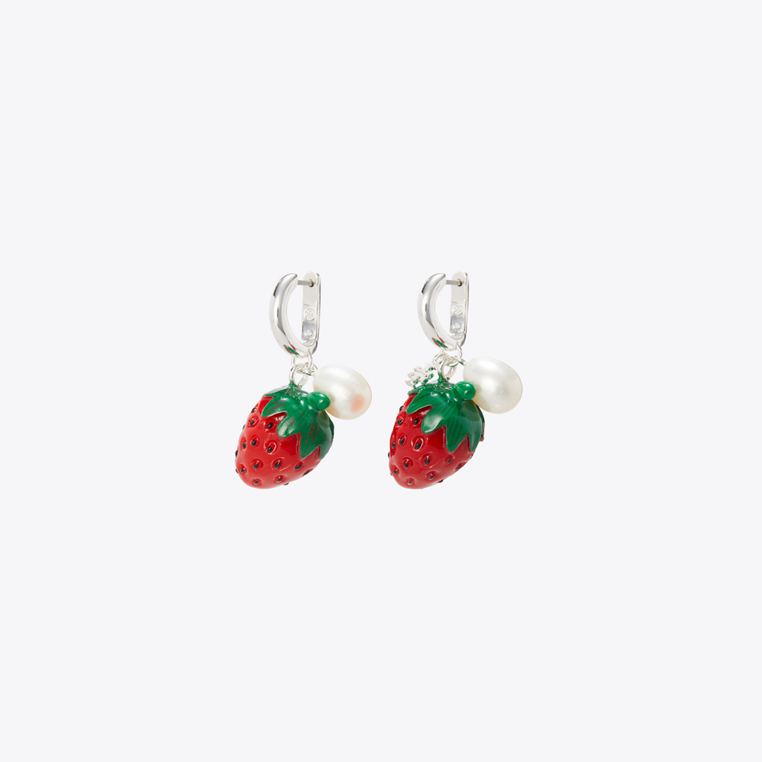 Curiosity Strawberry Earrings