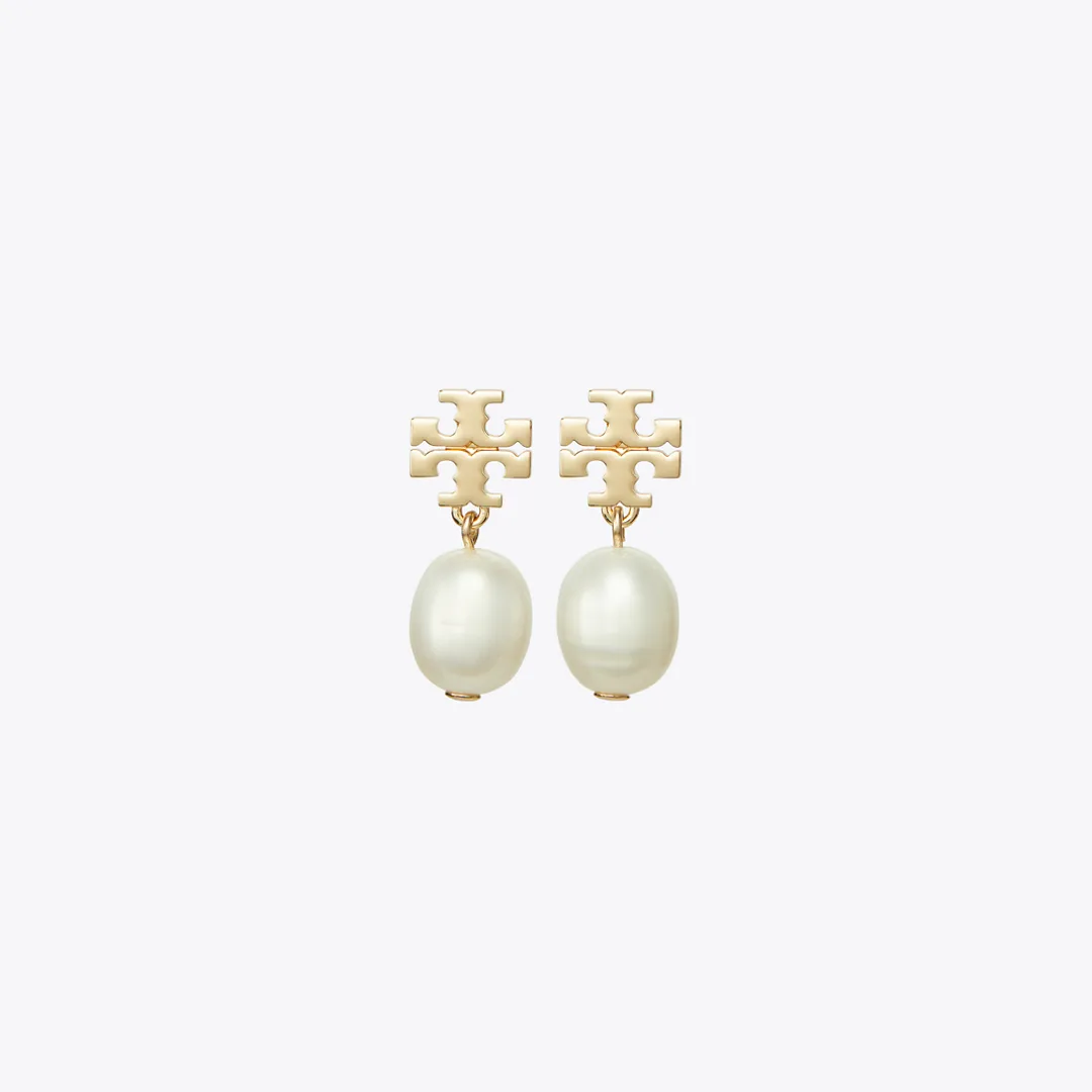 Moondance Pearl Drop Earrings by Tory Burch