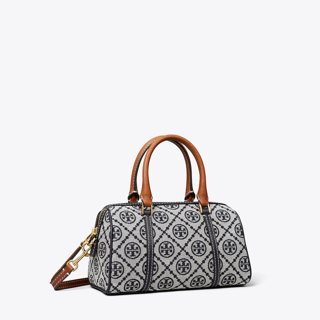T Monogram Petite Barrel Bag