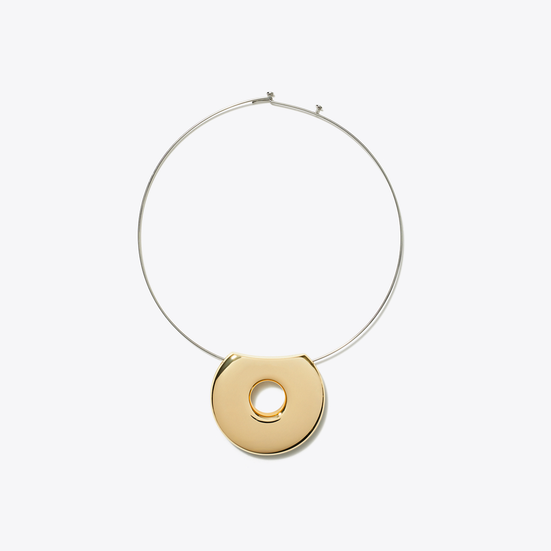 Pierced Collar Necklace