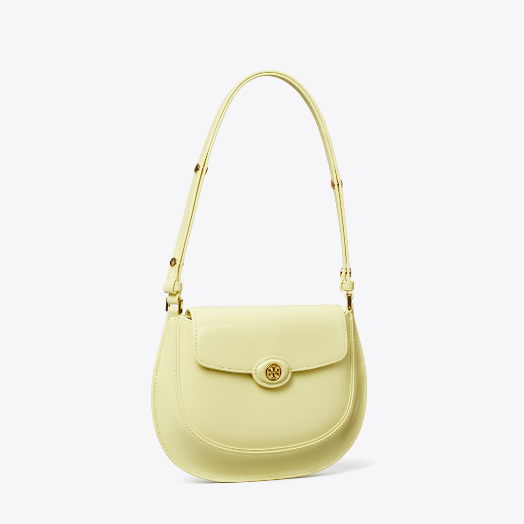 Robinson Spazzolato Small Flap Bag by Tory Burch