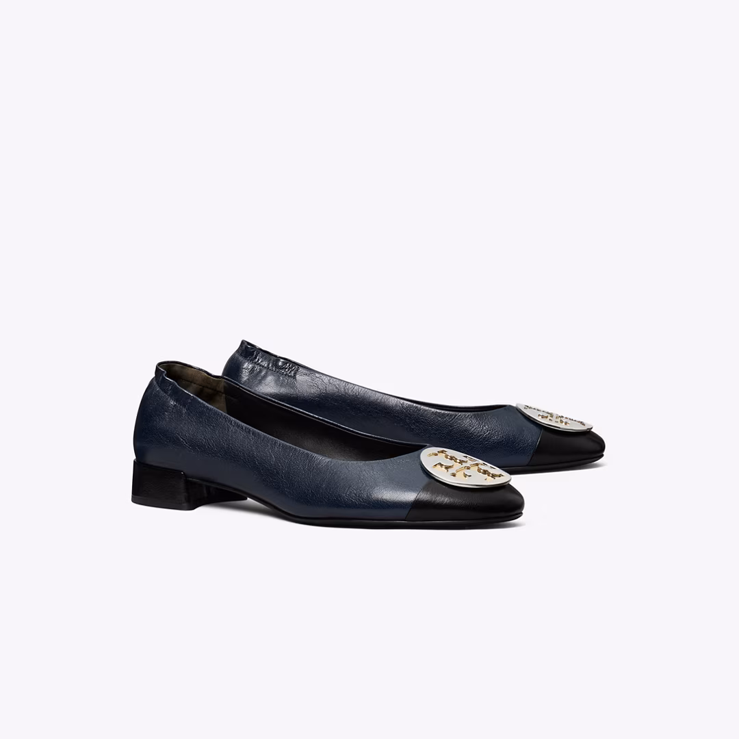 Claire Cap-Toe Heel, Wide