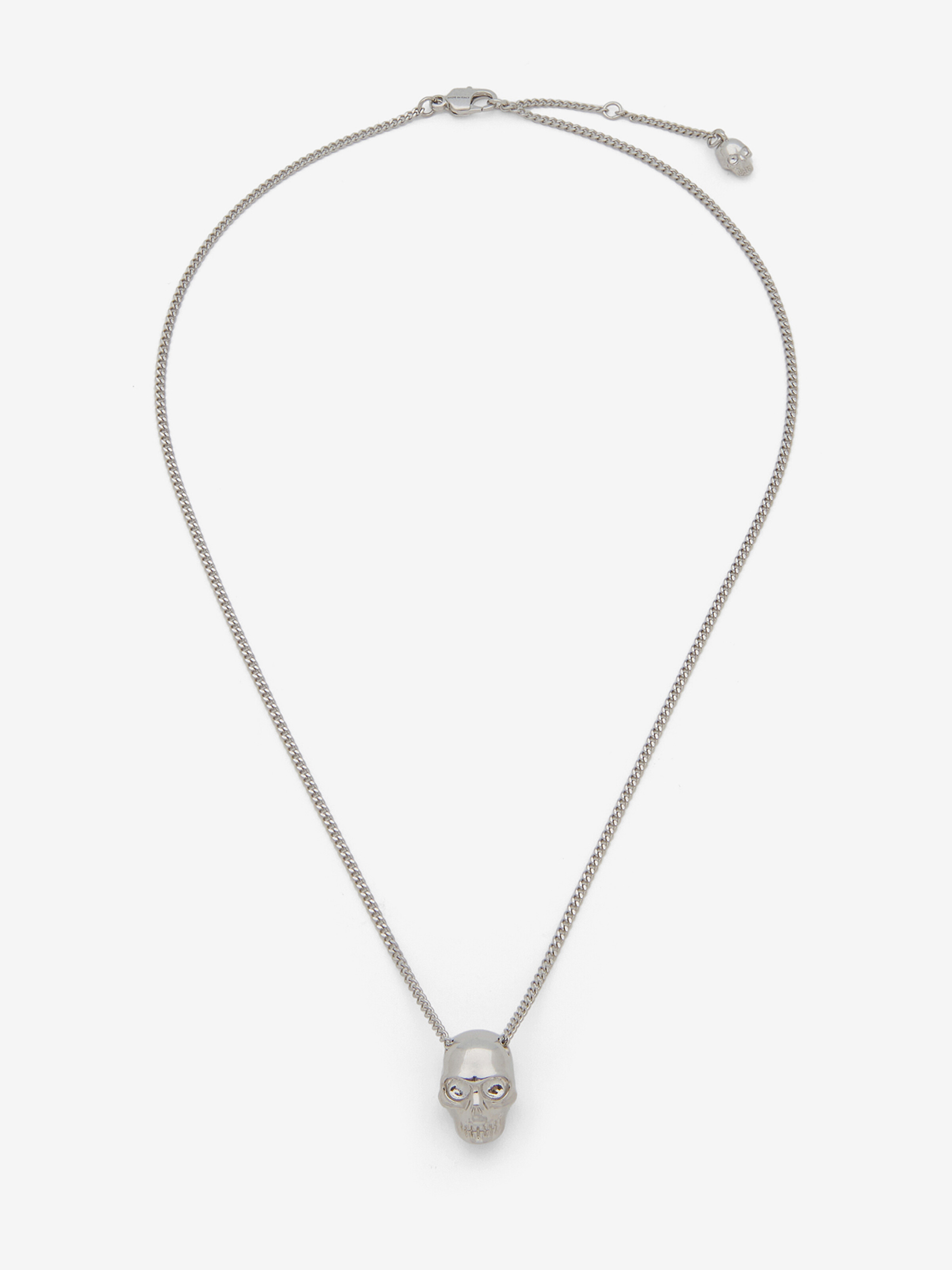 Skull Necklace - Silver - Men
