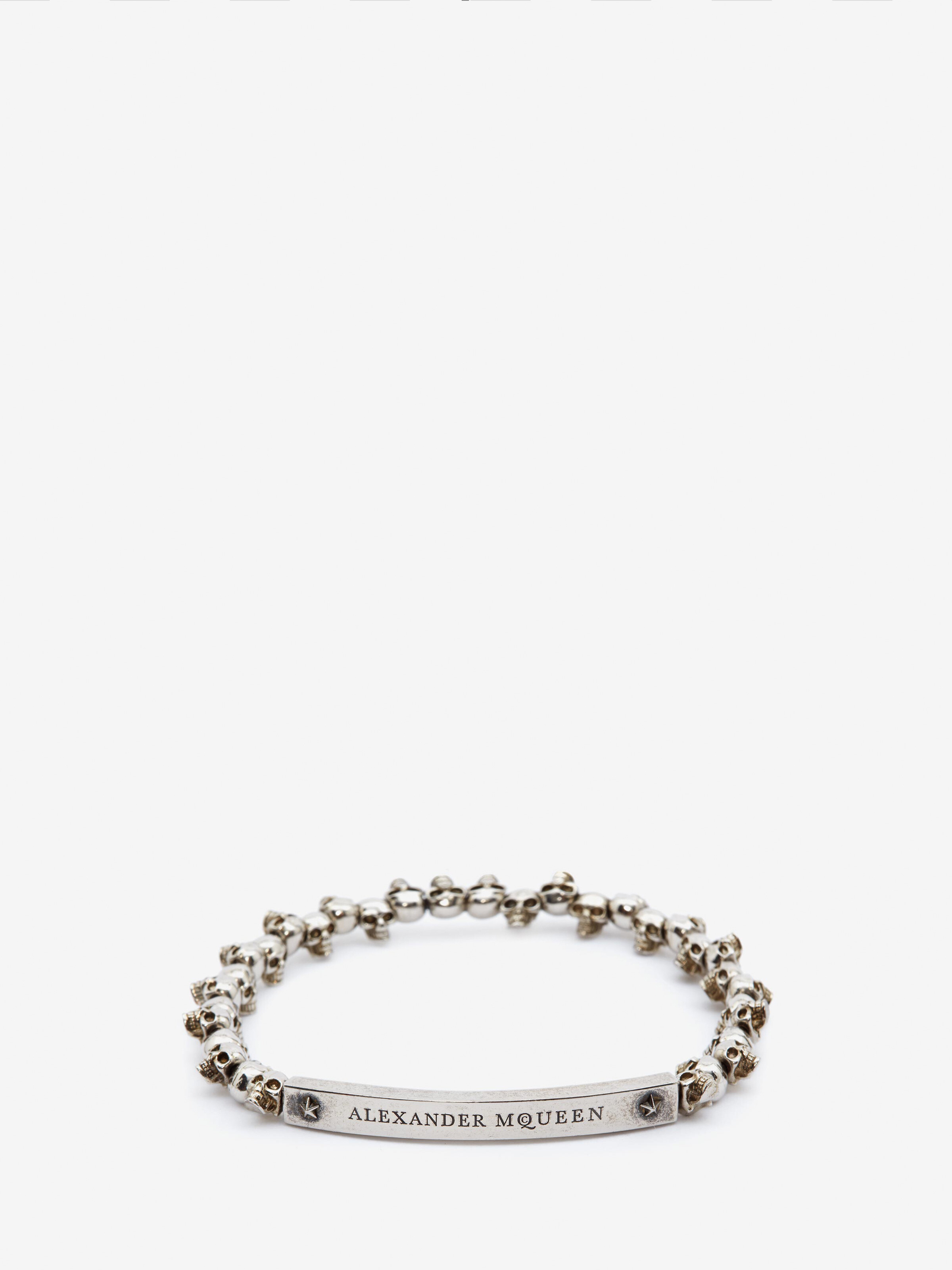 Skull Bracelet - Silver - Men