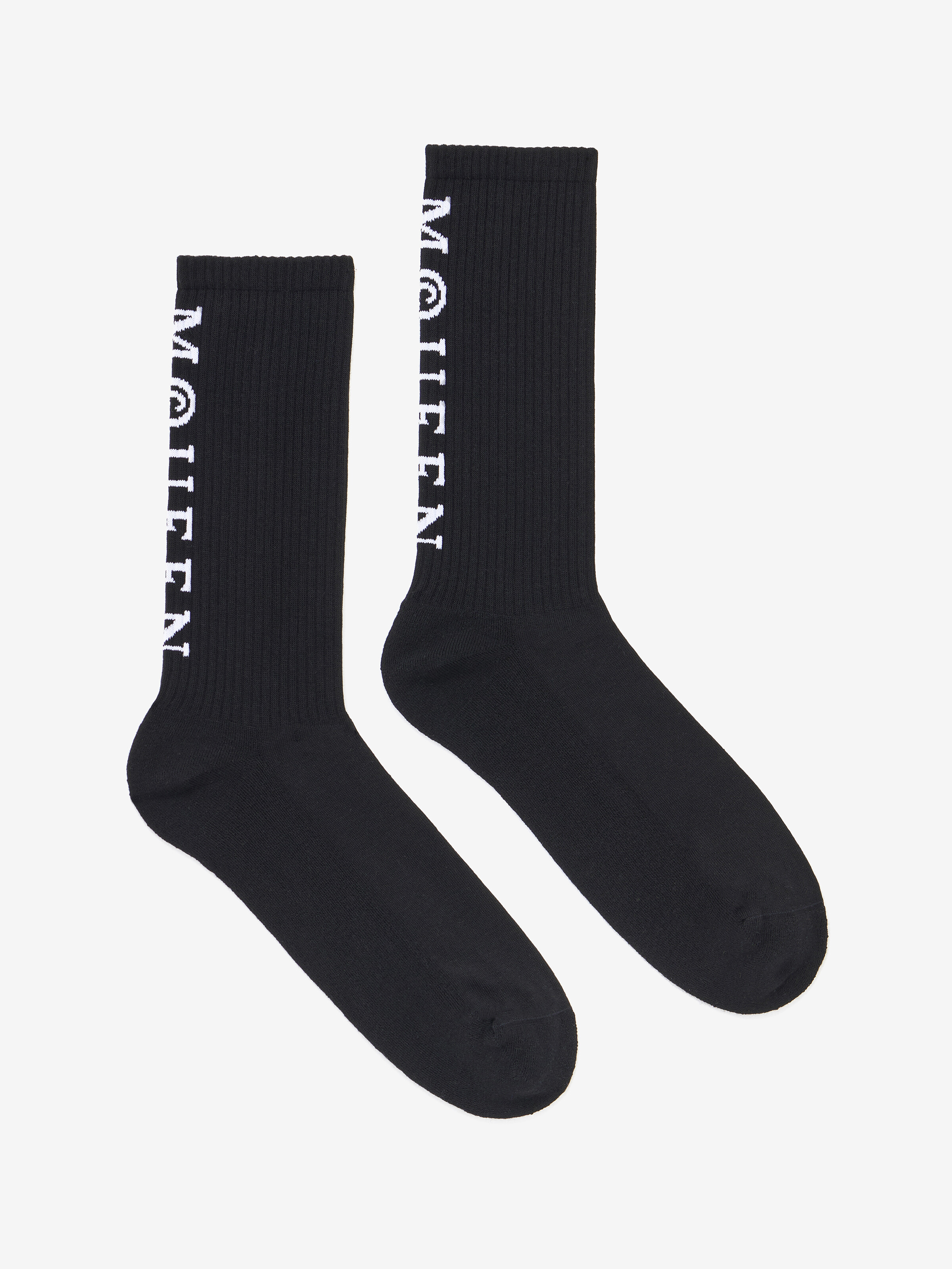 McQueen Logo Socks - Black - Men -