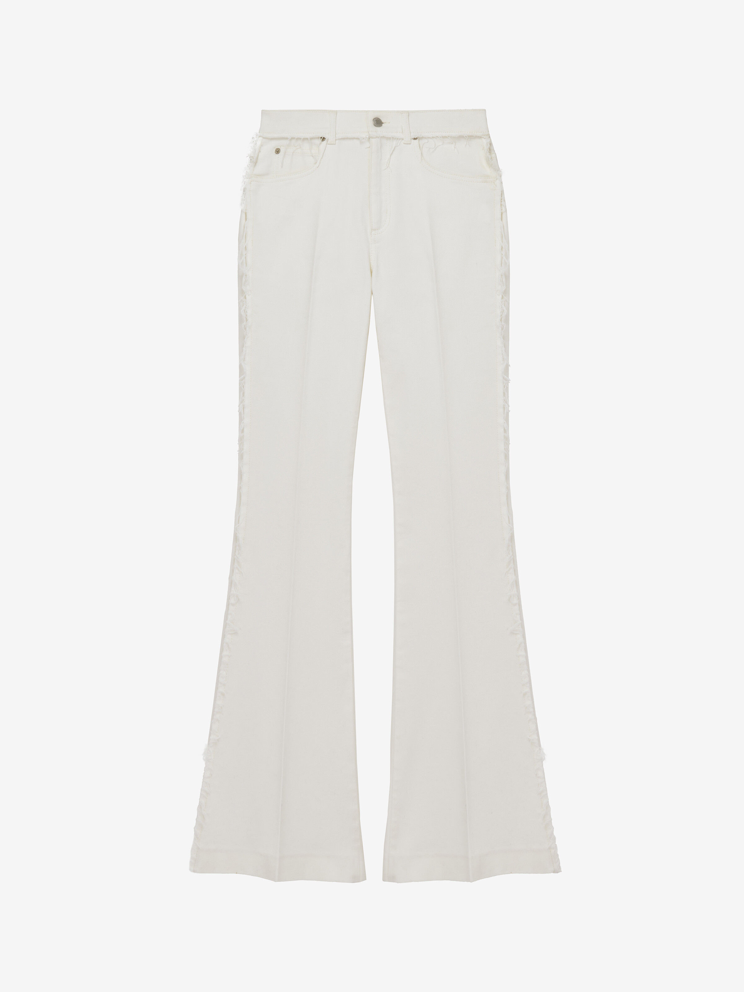 Bootcut Denim Jeans - White - Women -