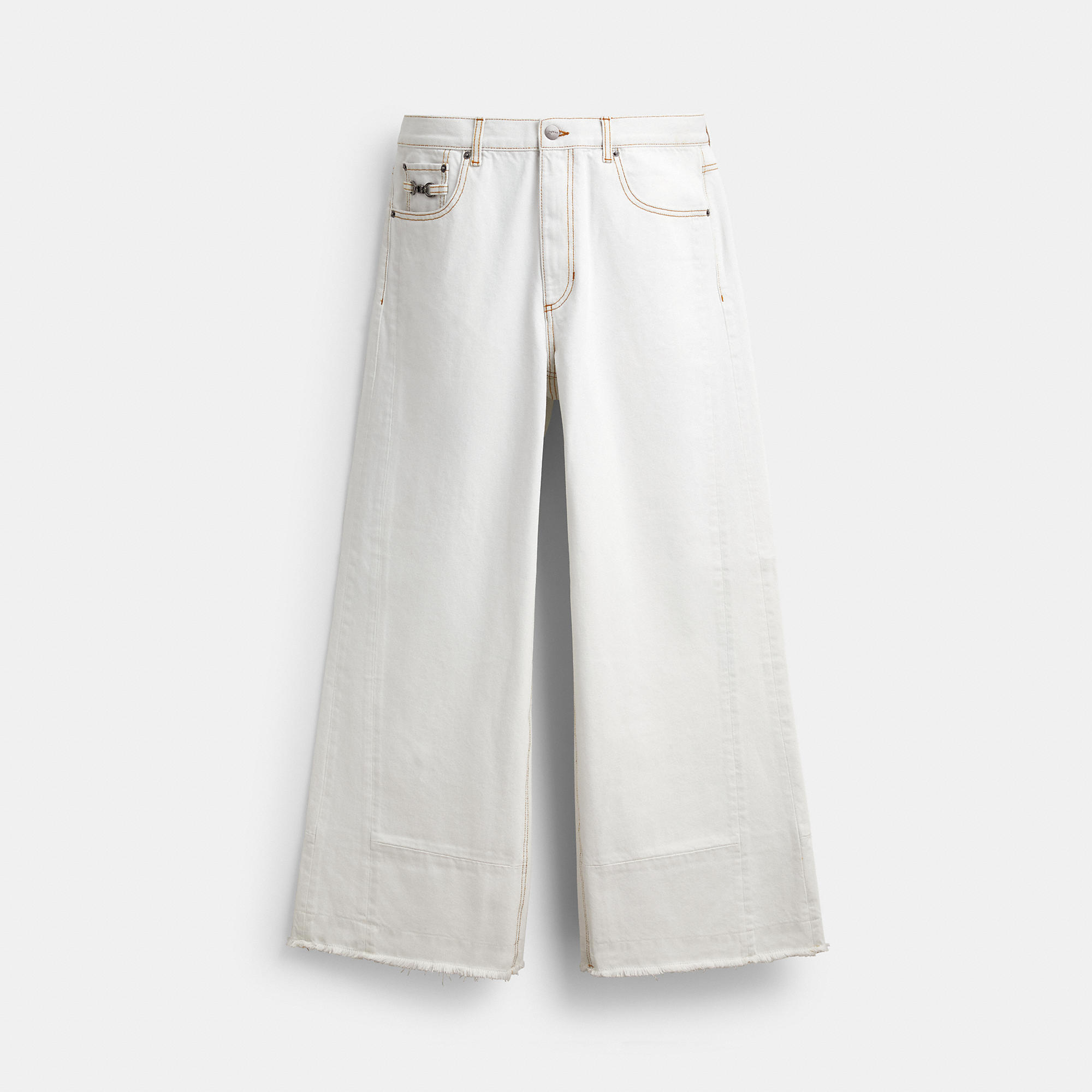 Baggy Denim Pants In Organic Cotton