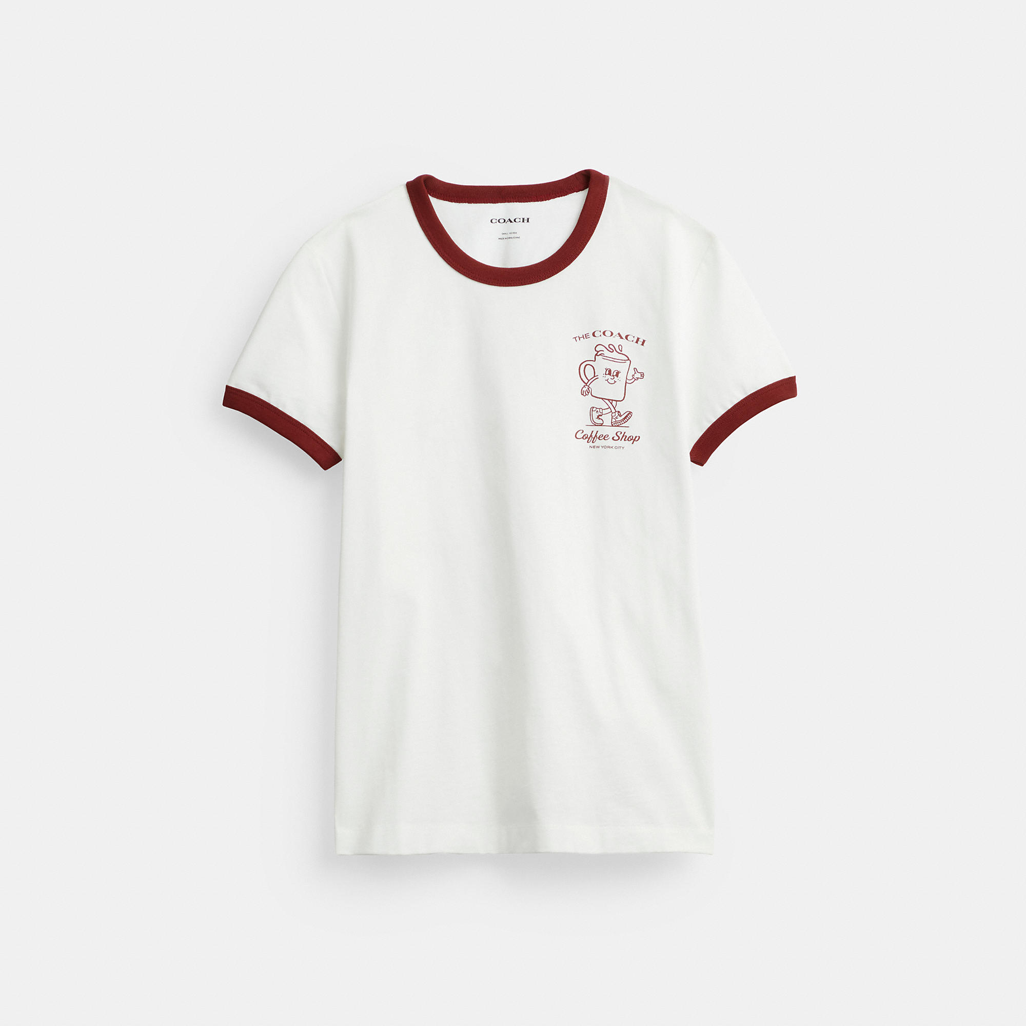 The Coach Coffee Shop T-Shirt by COACH